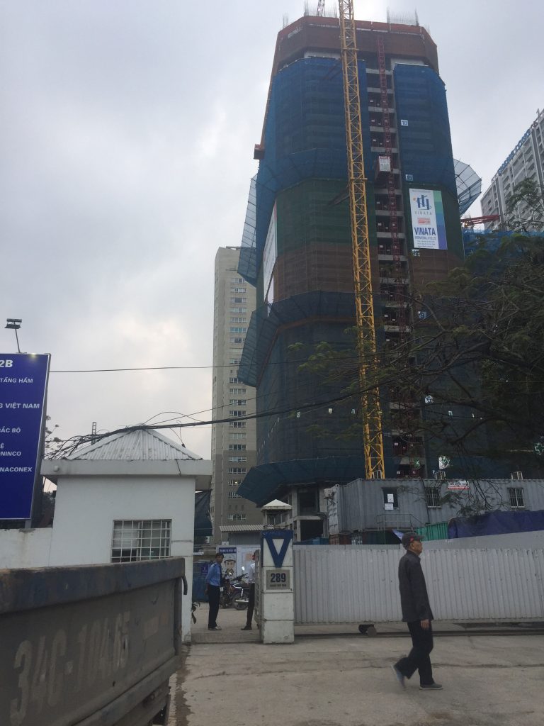 Tiến độ xây dựng tòa 2A vinata tower